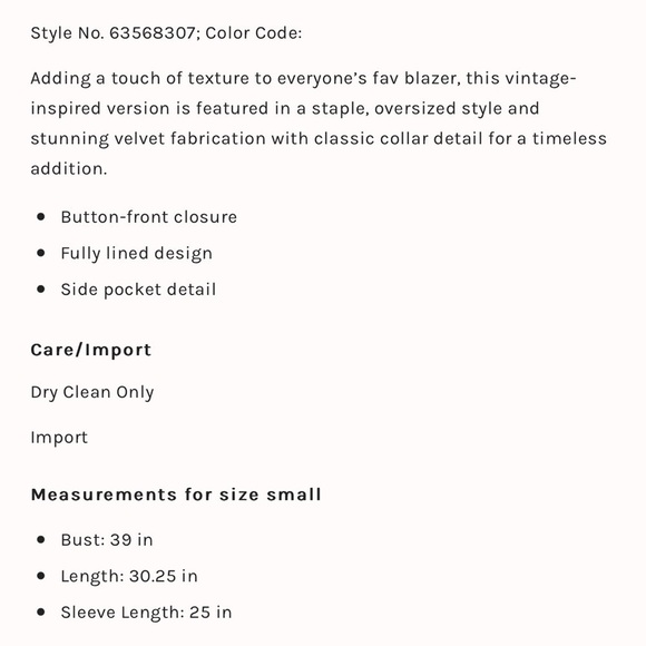 Free People Velvet Ashby Blazer in Cherry Juice Red Oversized Blogger Favorite - Picture 16 of 16